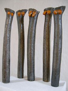 Busenfreundinnen, Keramik - Rita Maria Mayer