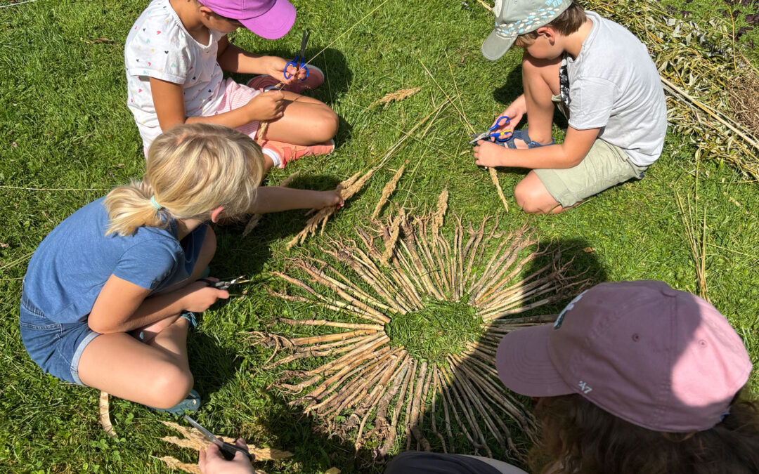 KunstWerkstattNatur – Ergebnisse der Kreativwoche im Schlösschen